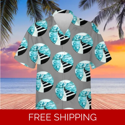 Hawaiian Shirt Unisex Le Studio Piano Window